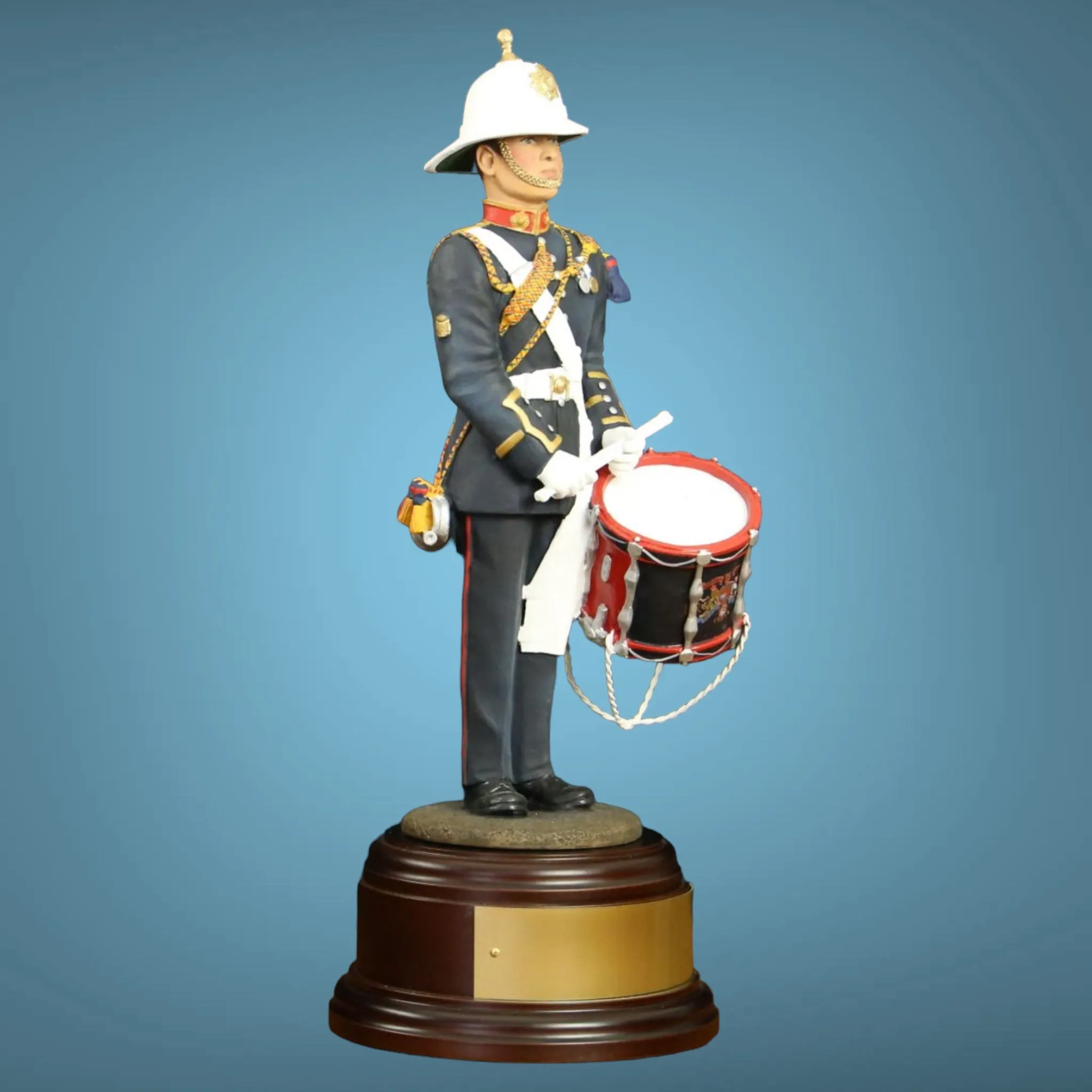 Royal Marines Drummer & Bugler - Hand Painted B77b HP