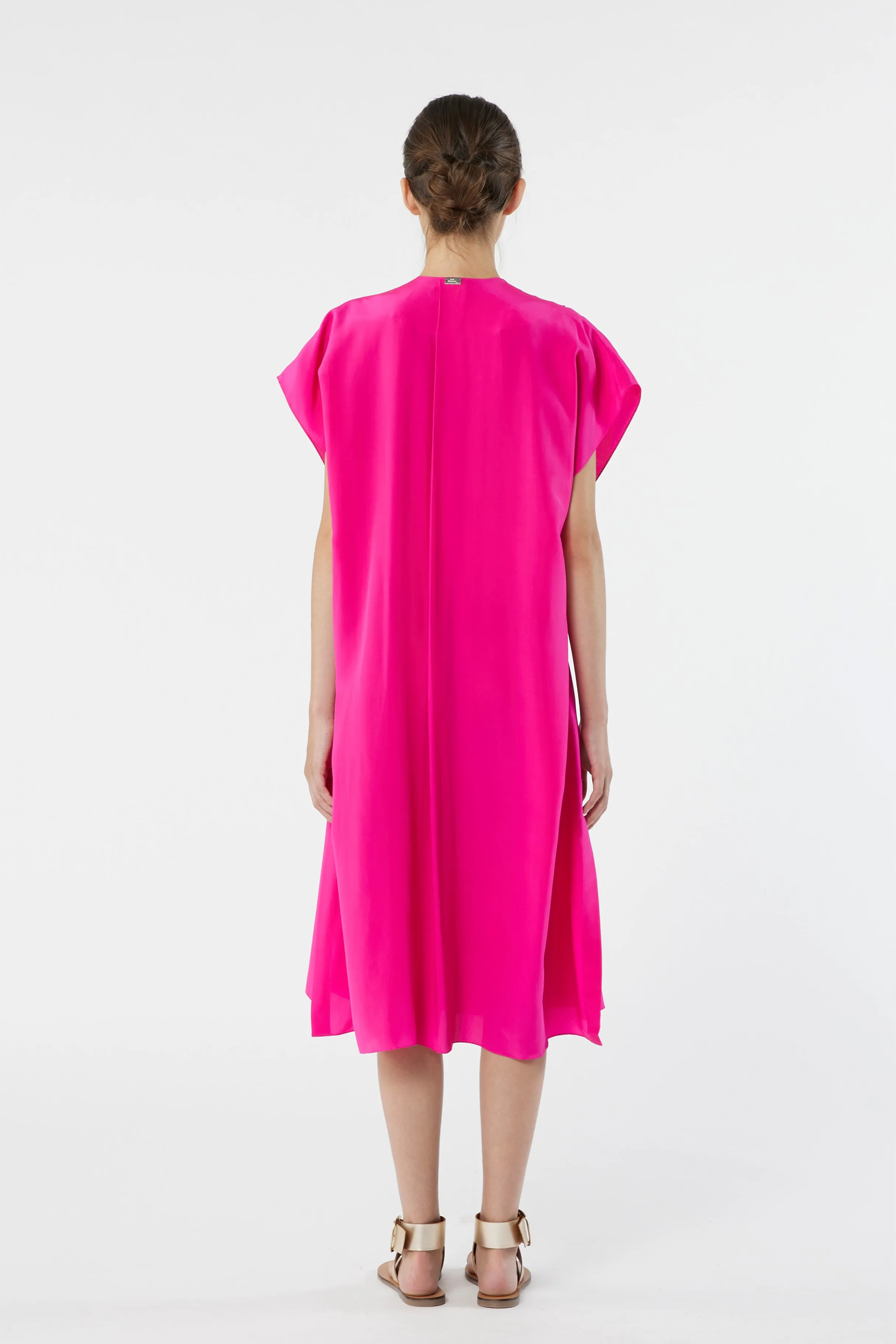 SAN FRANCISCO pink - silk dress