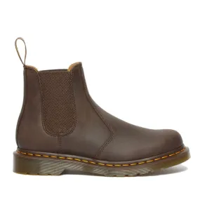 Scarpe DR. MARTENS Stivaletti Chelsea linea 2976 YS in Pelle Crazy Horse Dark Brown