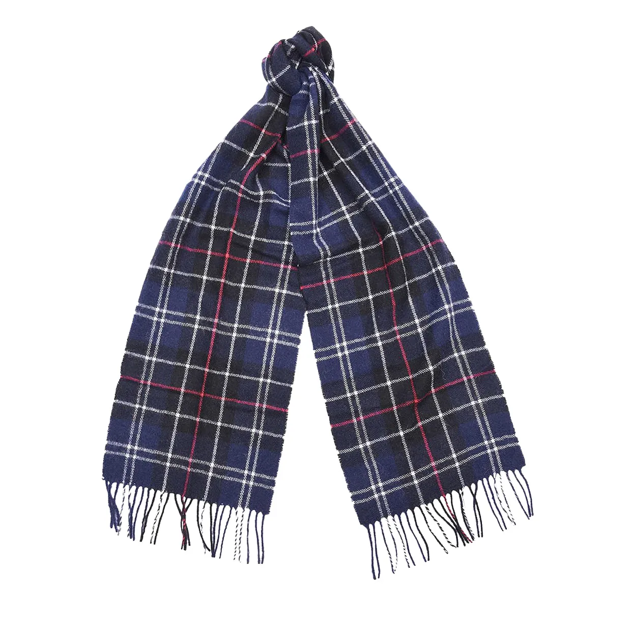 Sciarpa Barbour Lana Tartan Blu Multicolor