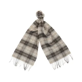 Sciarpa Barbour Lana Tartan Grigio Multicolor