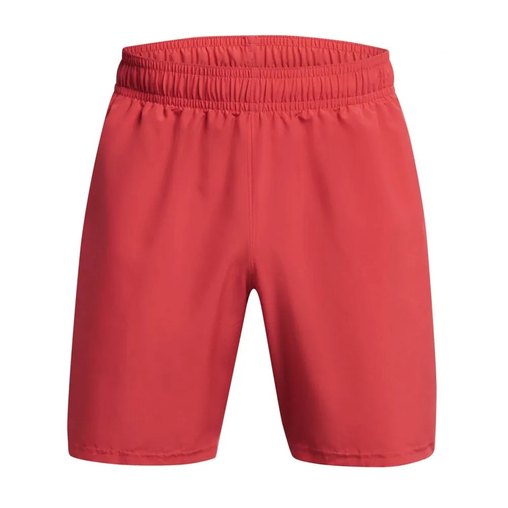 Short Largo Under Armour para Hombre Tech Woven Wordmark Short Rojo