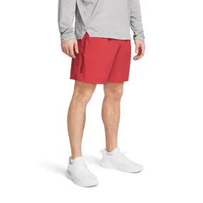 Short Largo Under Armour para Hombre Tech Woven Wordmark Short Rojo