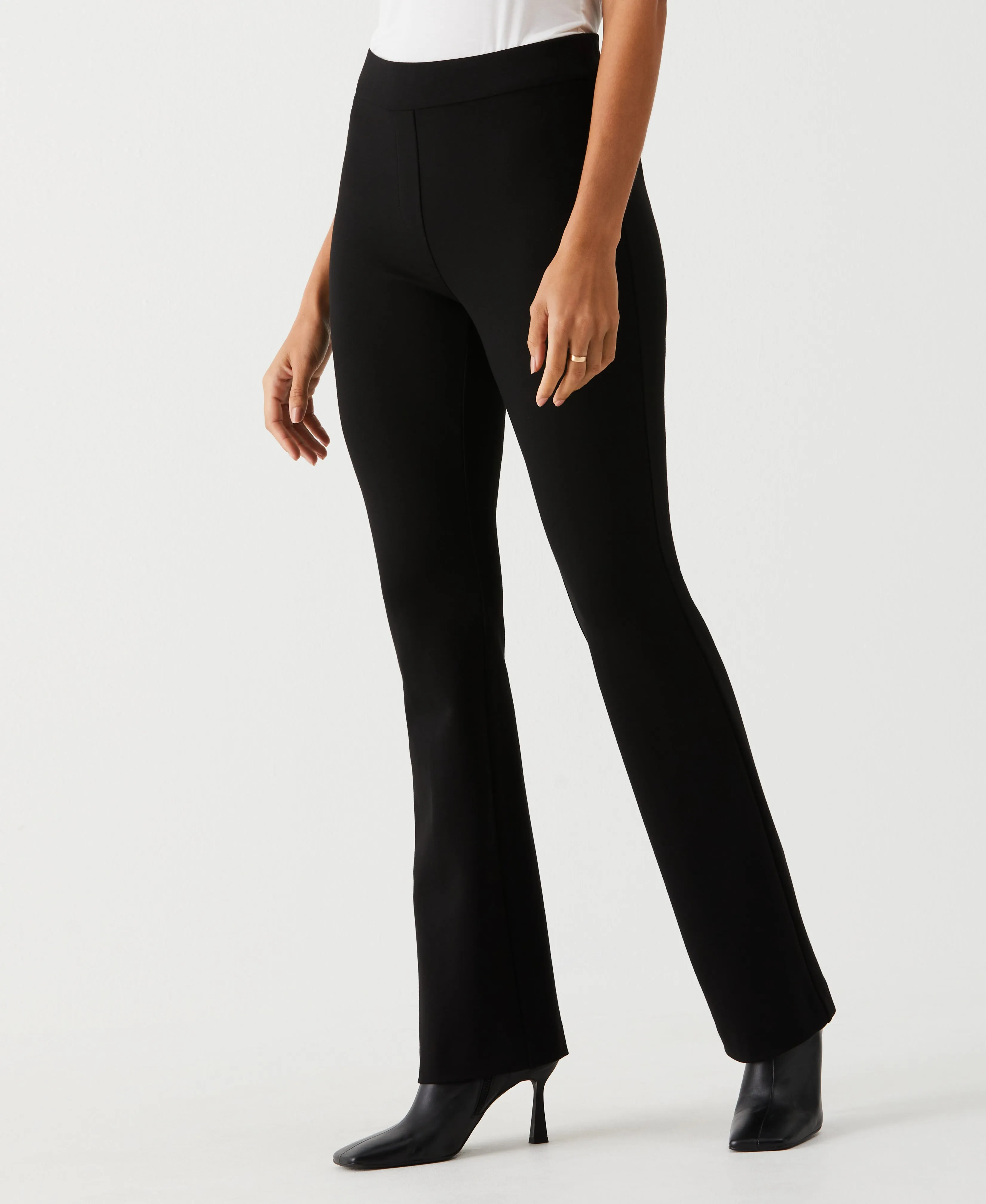 Short Length Boot Cut Pull-On Pant