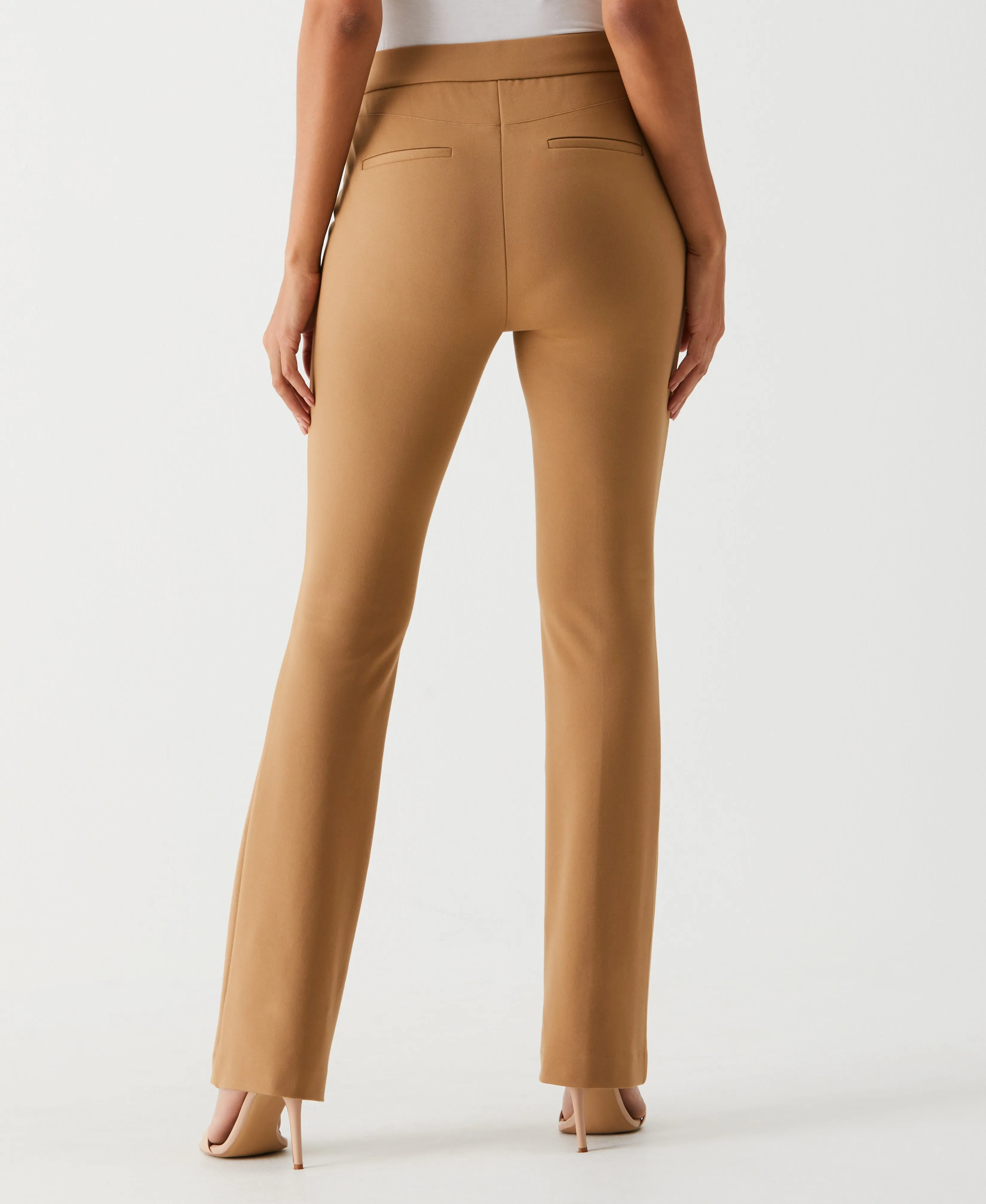 Short Length Boot Cut Pull-On Pant