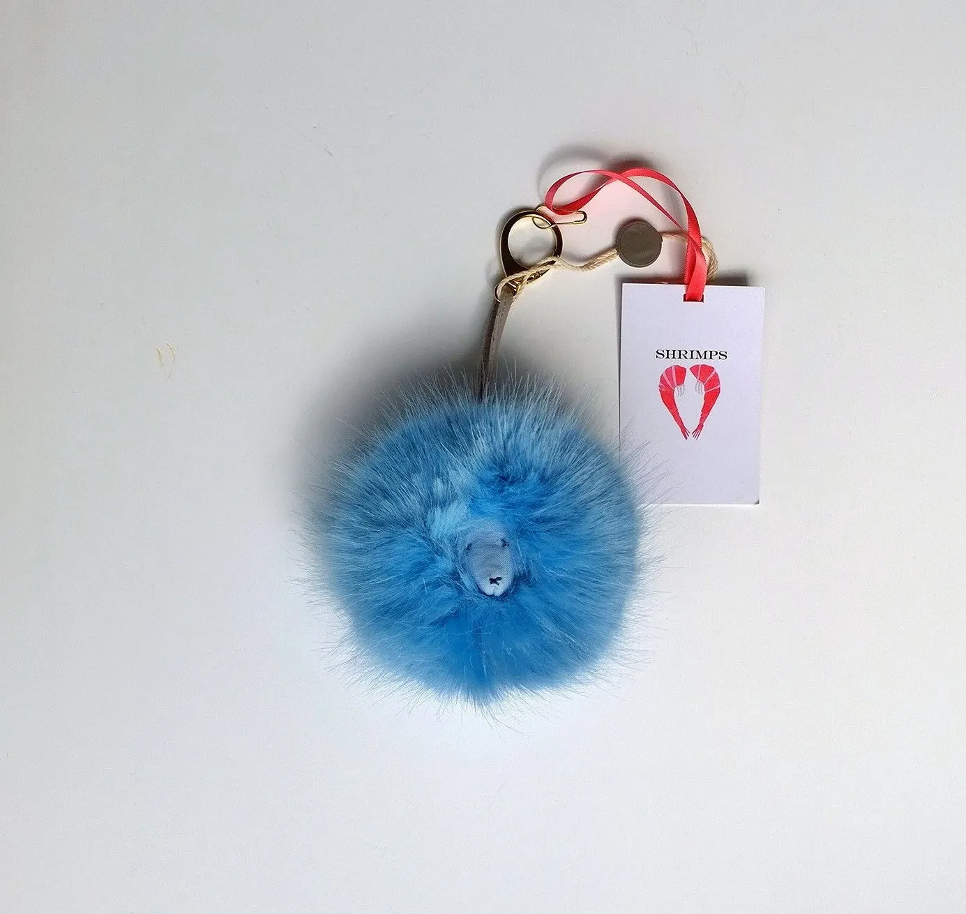 Shrimps Bennie Faux Fur Vegan Bag Charm