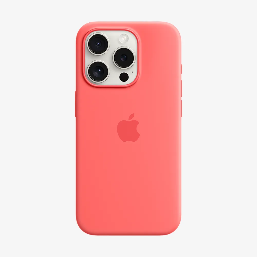 Silicon Case with MagSafe for iPhone 15 Series