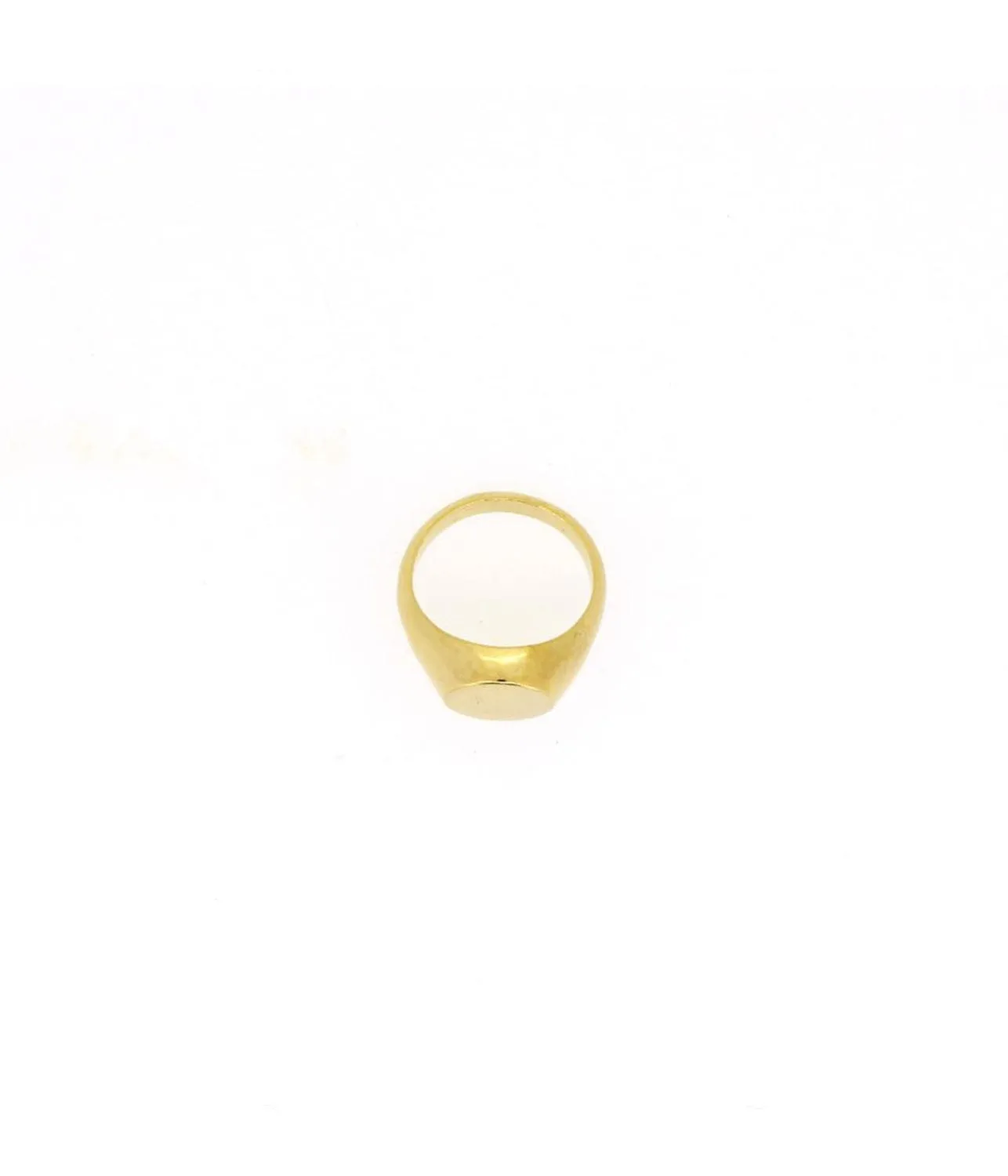 SMALL SIGNET RING - GOLD