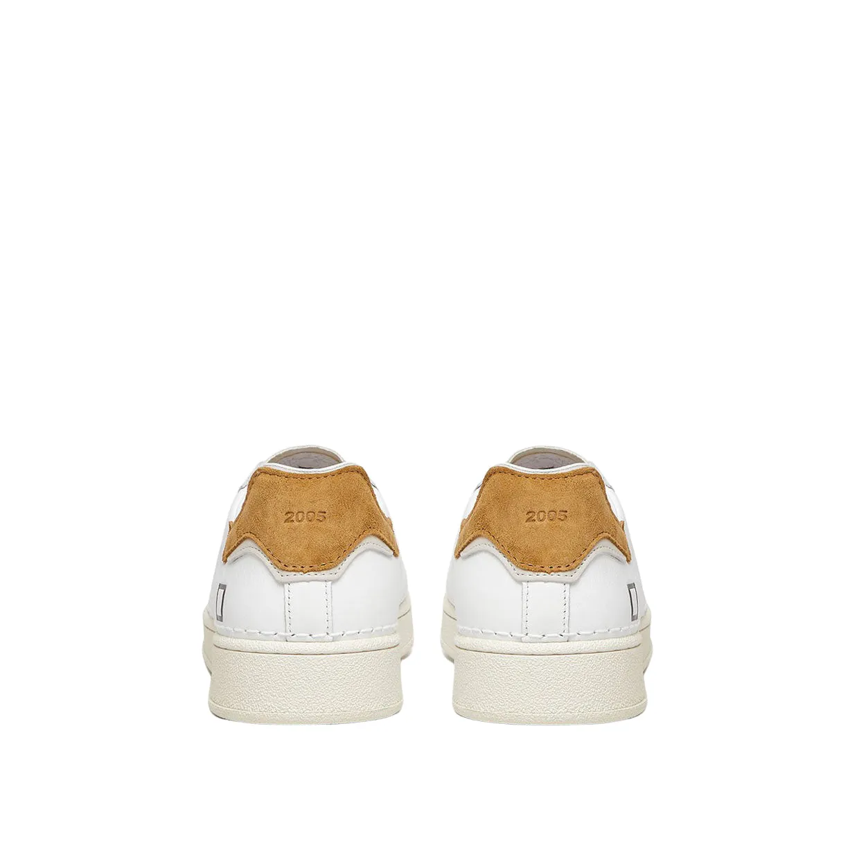 Sneakers Uomo D.A.T.E. Base Calf Bianco / Marrone