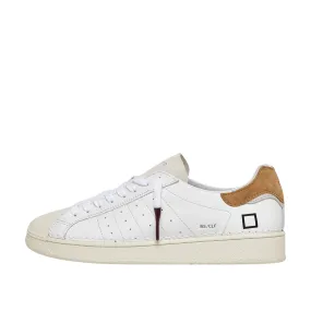 Sneakers Uomo D.A.T.E. Base Calf Bianco / Marrone