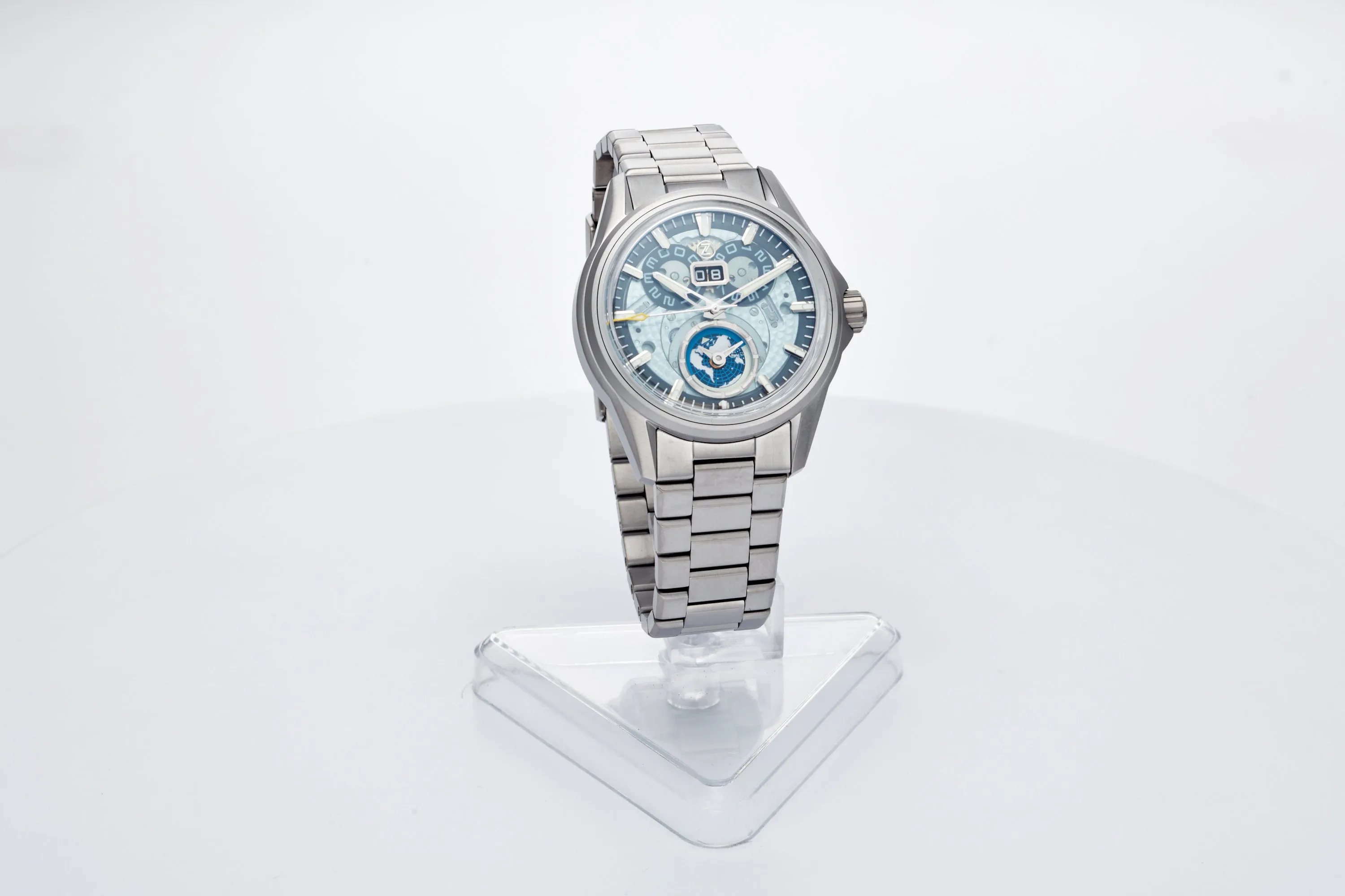 Spearfish Dual Time Ti 'Ocean Blue'