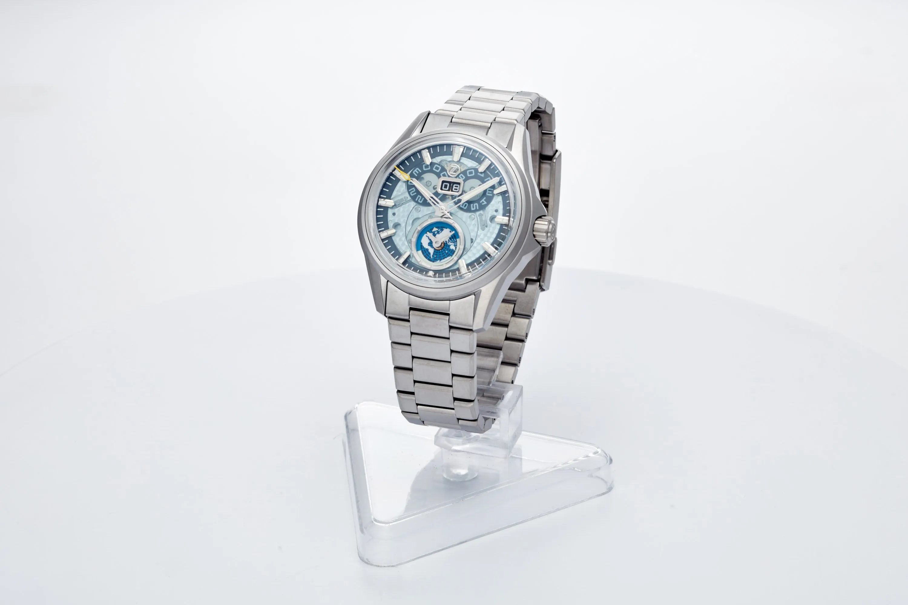 Spearfish Dual Time Ti 'Ocean Blue'