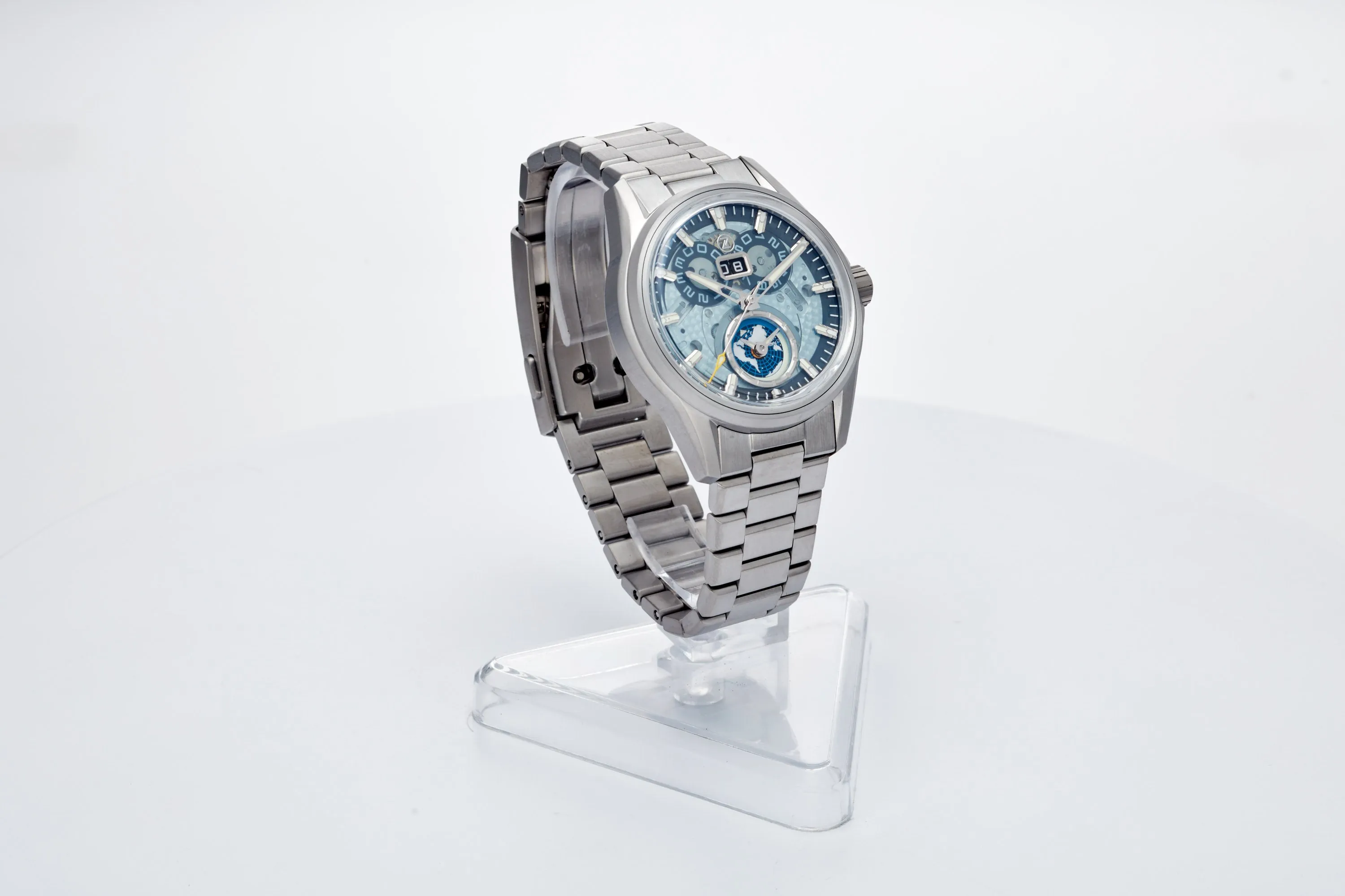 Spearfish Dual Time Ti 'Ocean Blue'