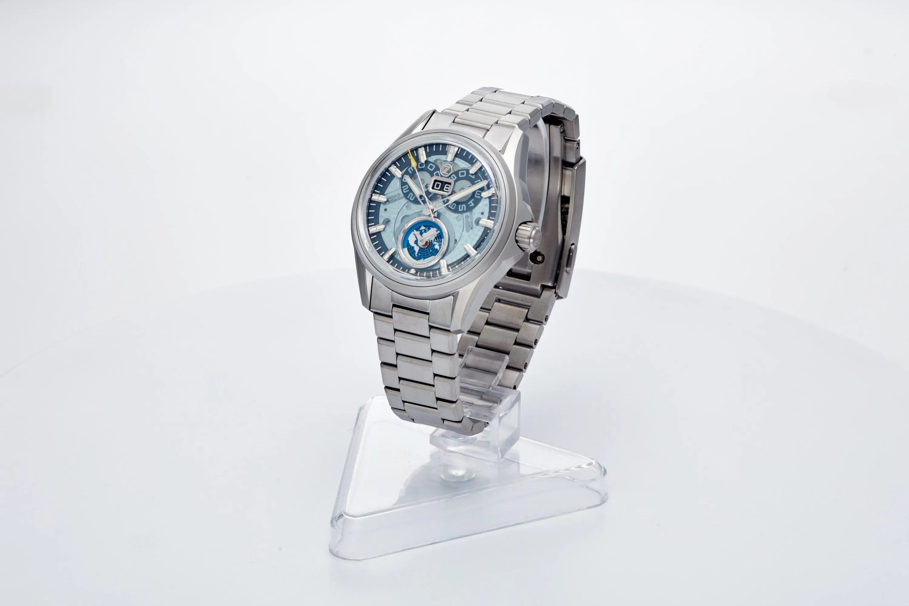 Spearfish Dual Time Ti 'Ocean Blue'