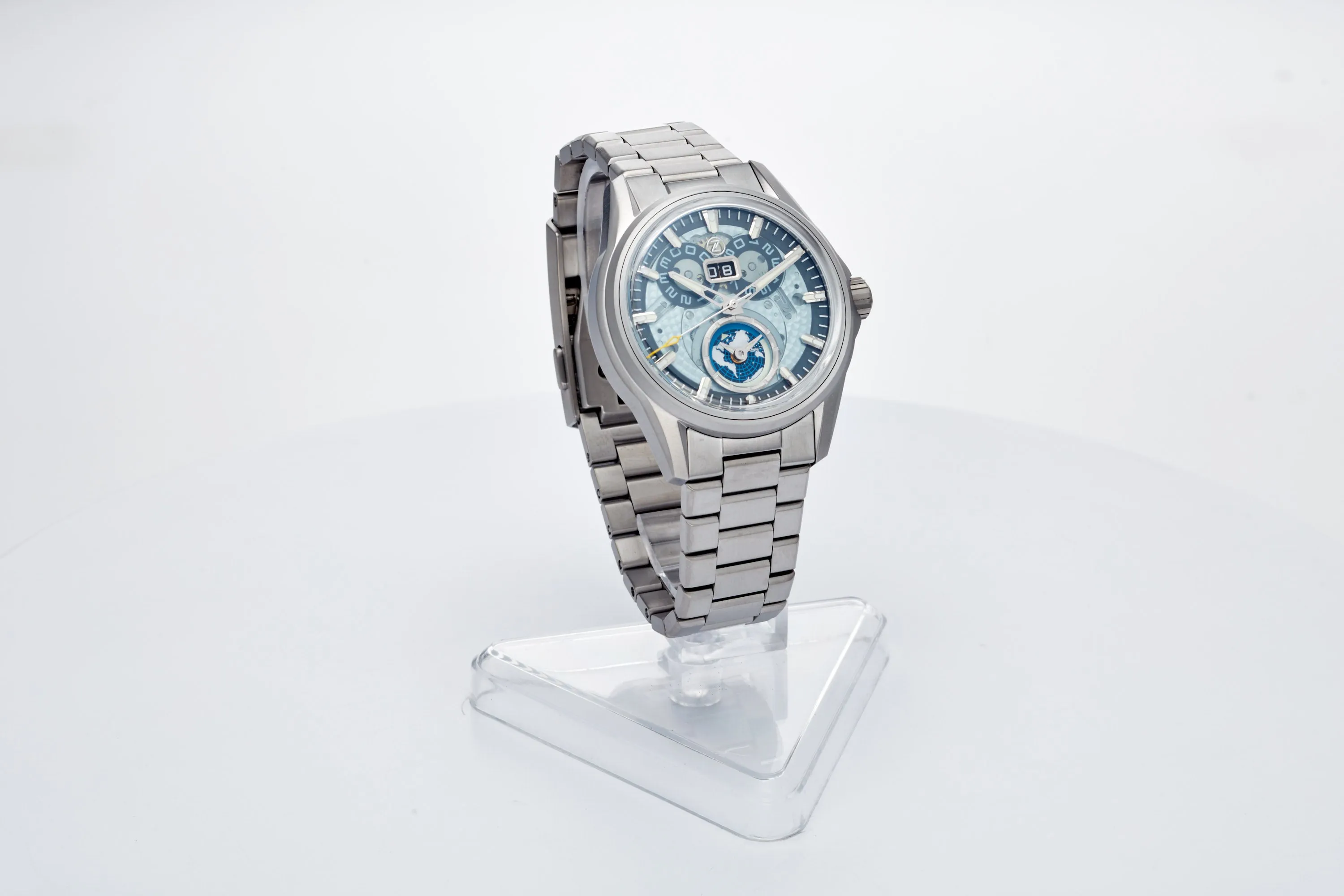 Spearfish Dual Time Ti 'Ocean Blue'