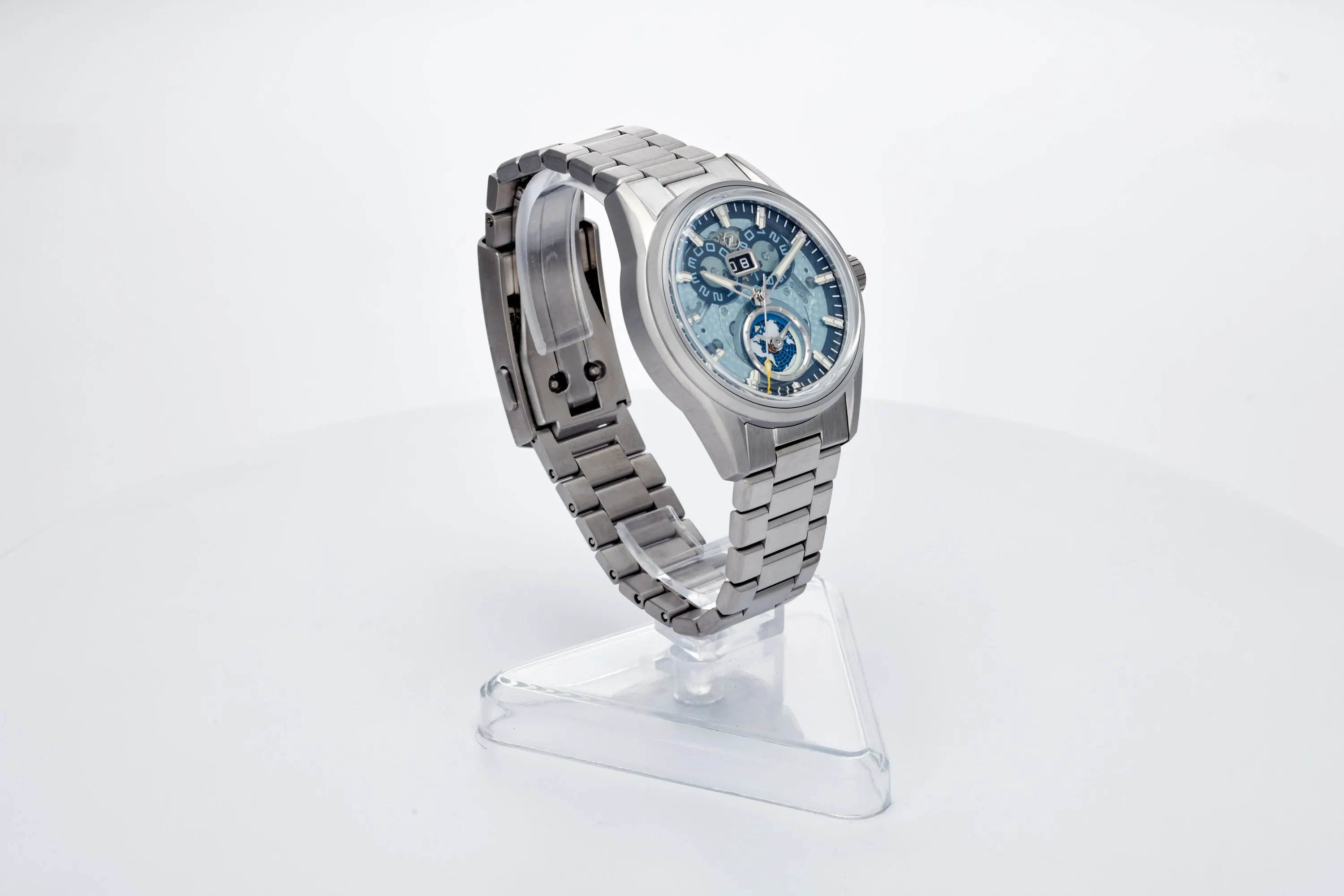 Spearfish Dual Time Ti 'Ocean Blue'