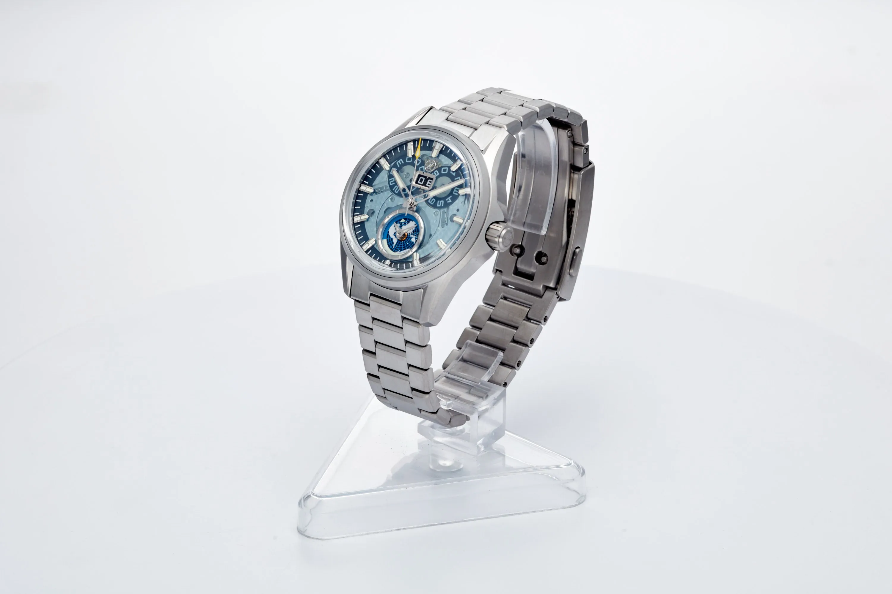 Spearfish Dual Time Ti 'Ocean Blue'