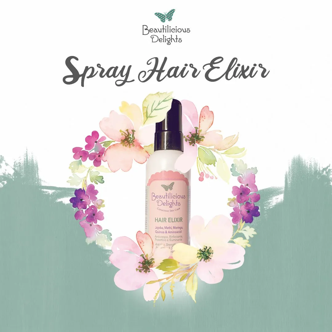 Spray Protettivo Rinforzante Capelli Fragili e Secchi - Hair Elixir