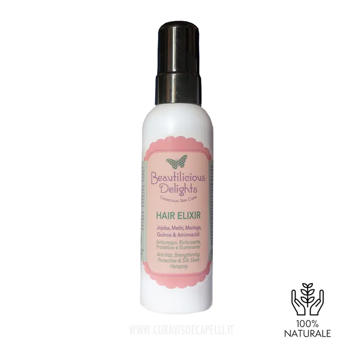 Spray Protettivo Rinforzante Capelli Fragili e Secchi - Hair Elixir