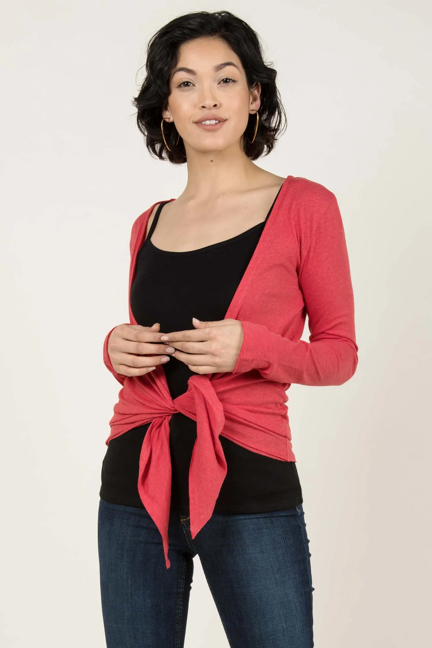 Tie Front Cardigan