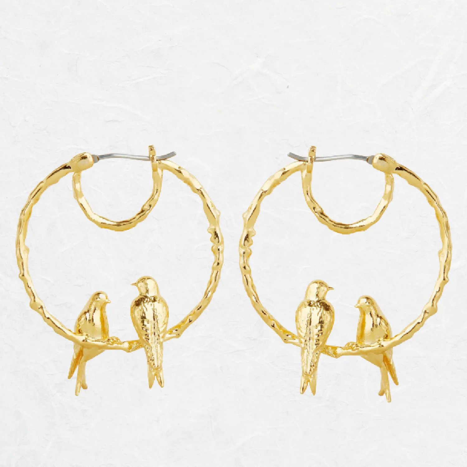 Tippi Bird Hoop Earrings