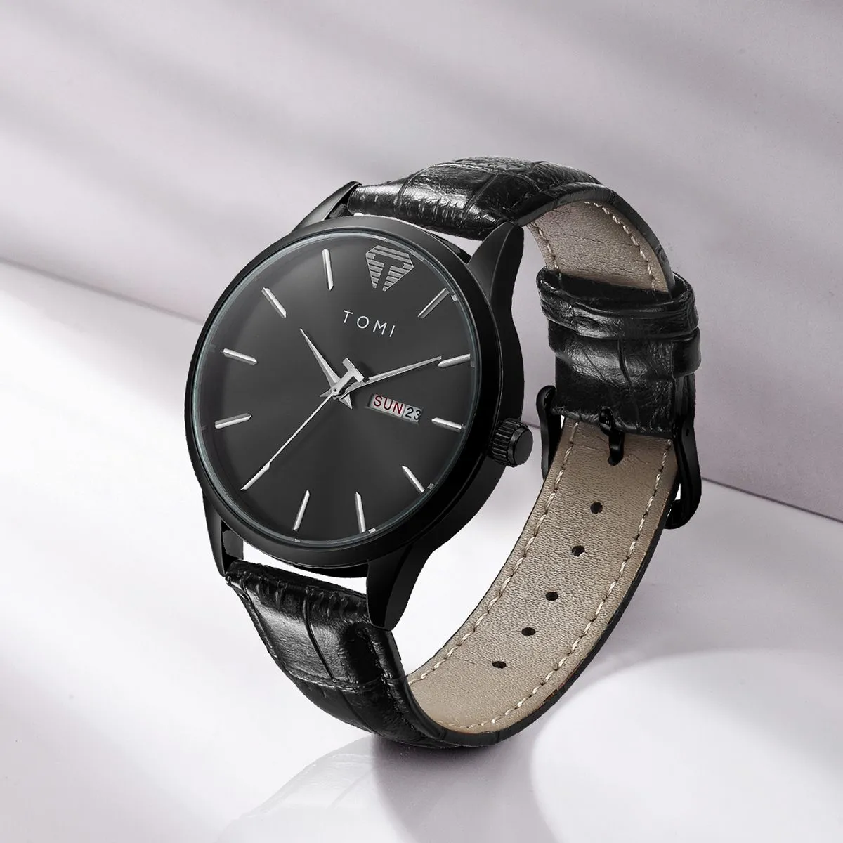 TOMI T-045 Day Date Quartz Wrist Watch For Men