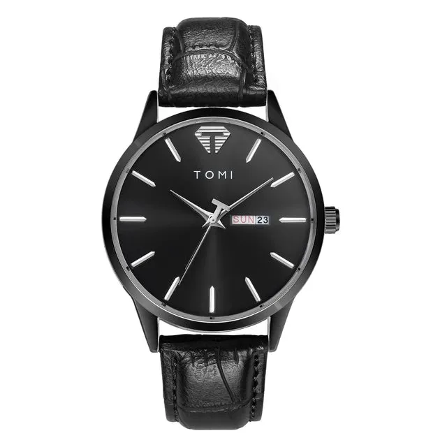 TOMI T-045 Day Date Quartz Wrist Watch For Men