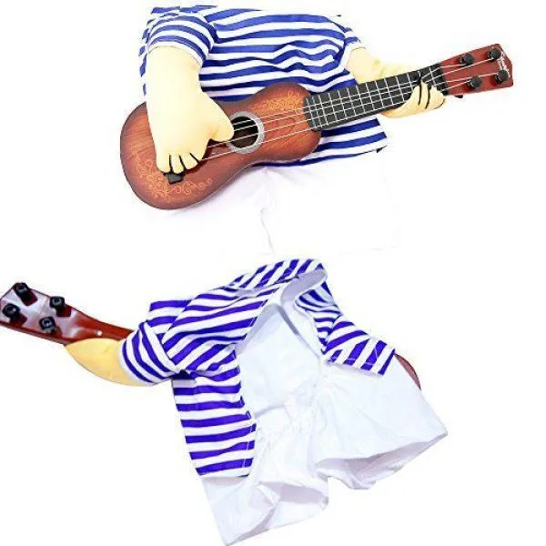 Too Cute To Handle - Dog Guitarist Costume