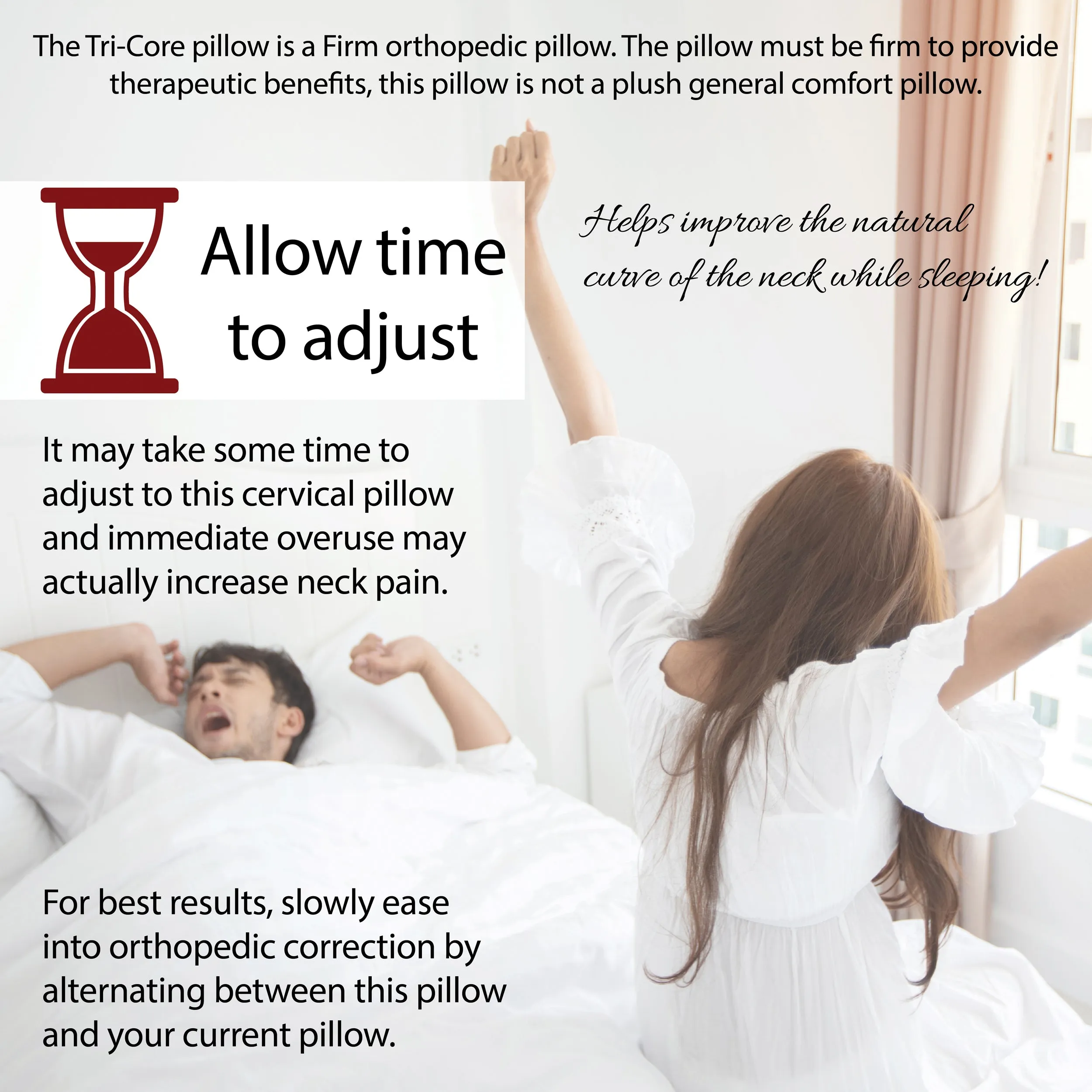 Tri-Core Comfort Zone Pillow