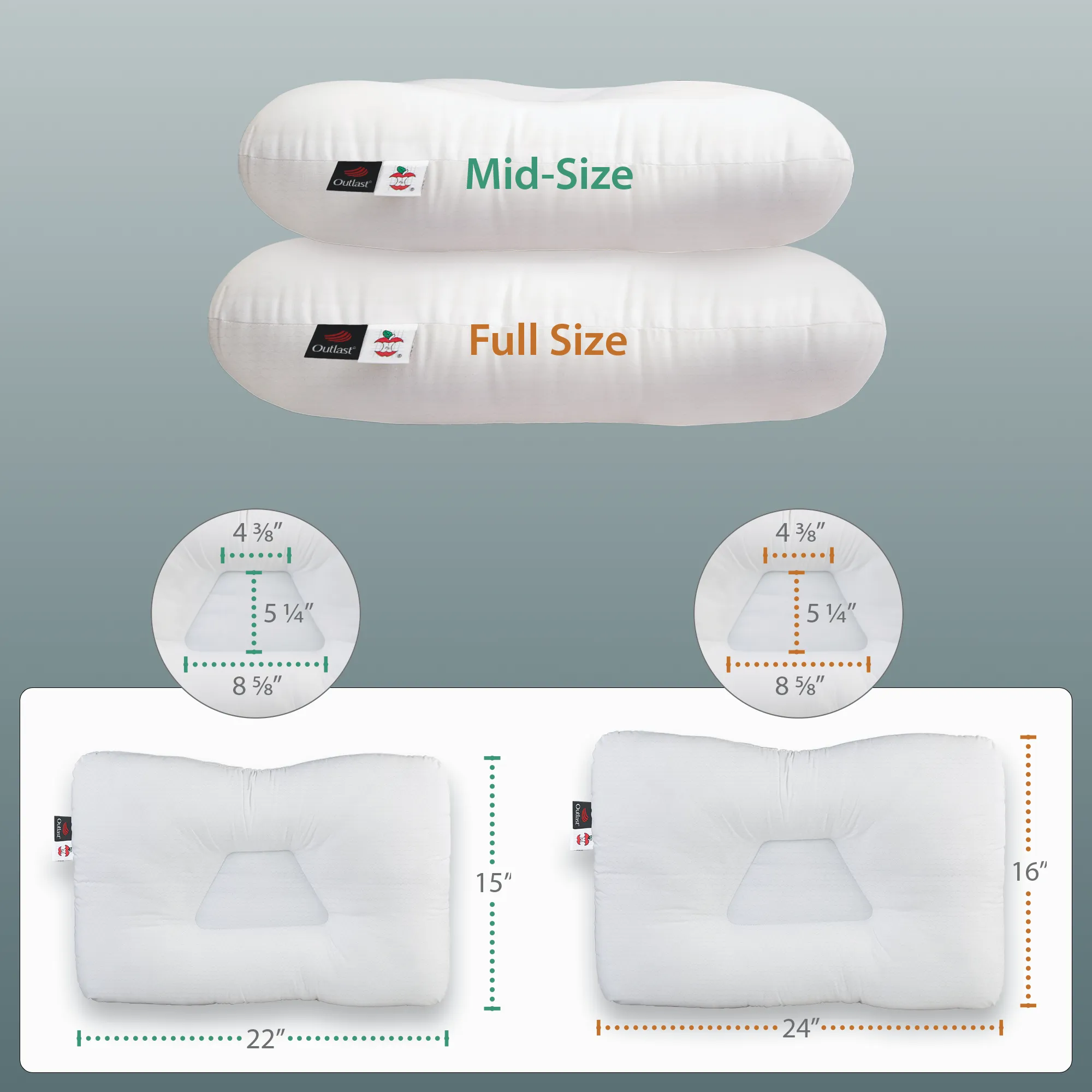 Tri-Core Comfort Zone Pillow