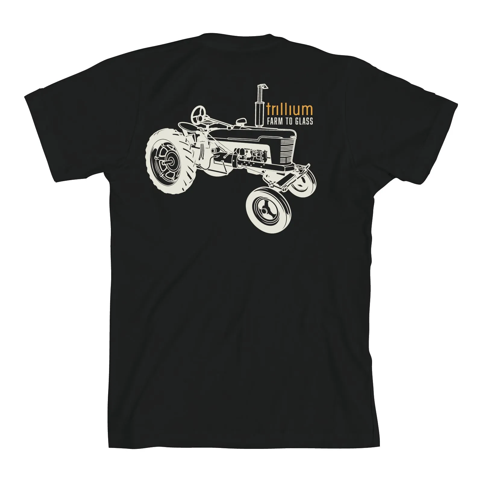 Trillium Tractor Logo T-Shirt Black