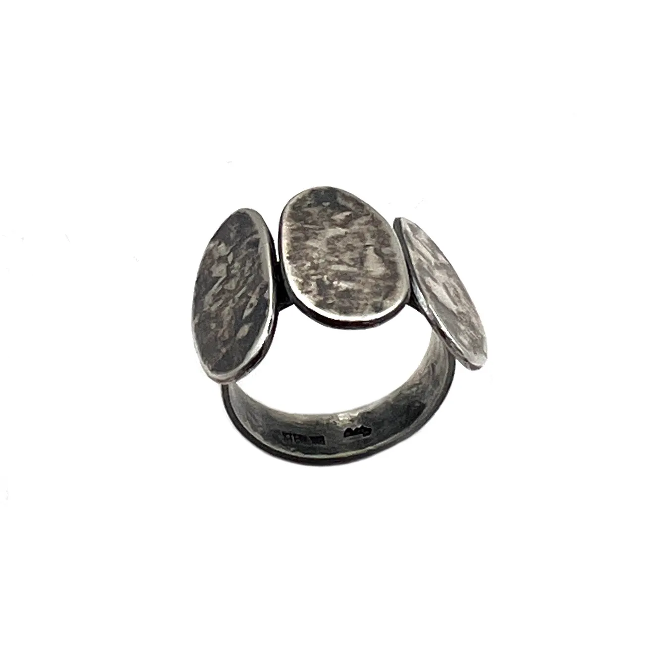 Triple Pebble Ring