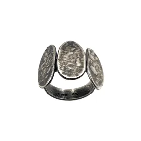 Triple Pebble Ring