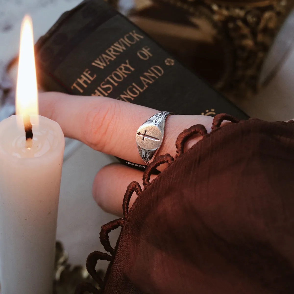 Tudor Secret Society Signet Ring