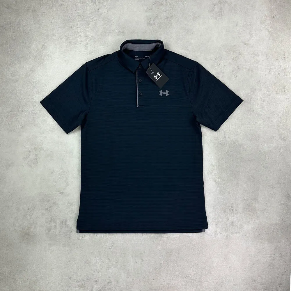 Under Armour Tech Polo Black/ Grey