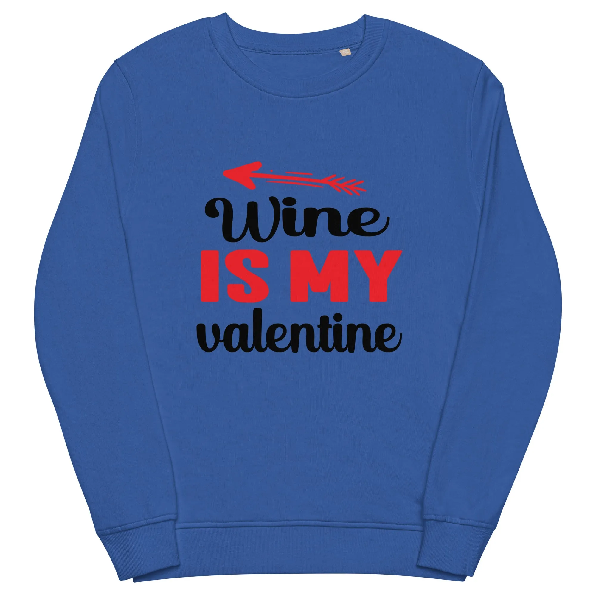 Unisex organic Valentine's sweatshirt