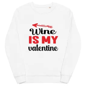 Unisex organic Valentine's sweatshirt