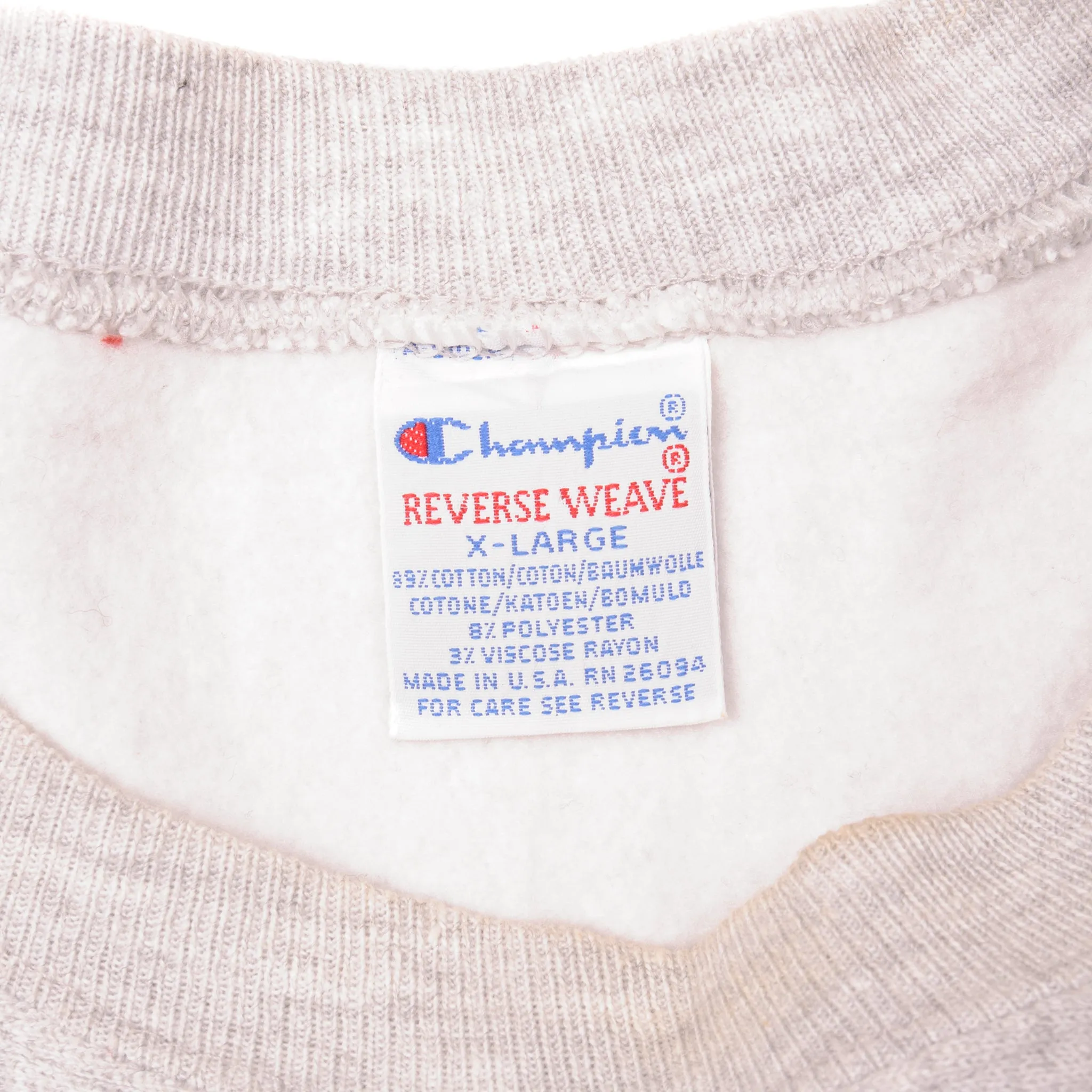 VINTAGE CHAMPION REVERSE WEAVE SWEATSHIRT 1990s SIZE XL MADE IN USA