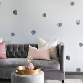 Watercolor Raindrop Wall Decals