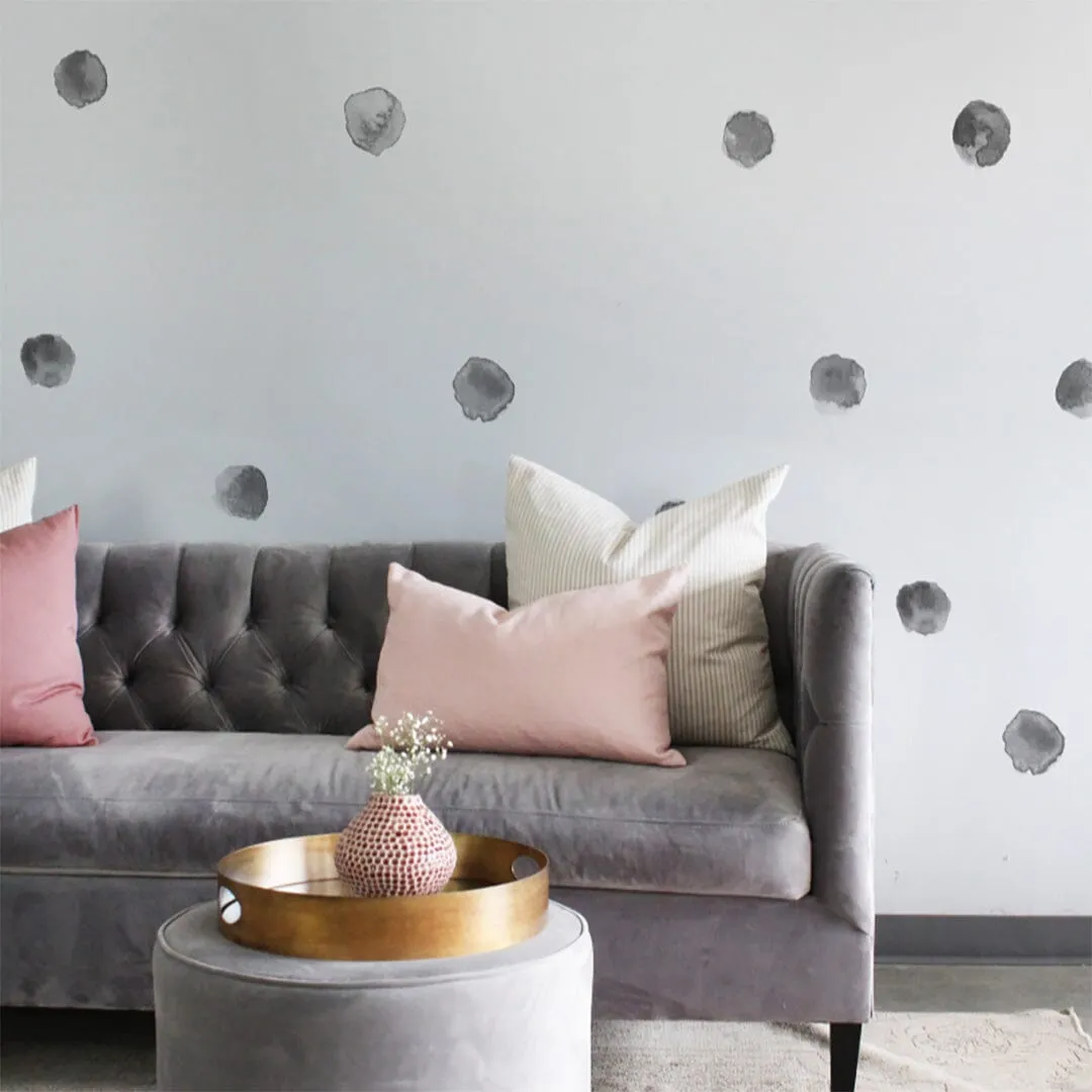 Watercolor Raindrop Wall Decals