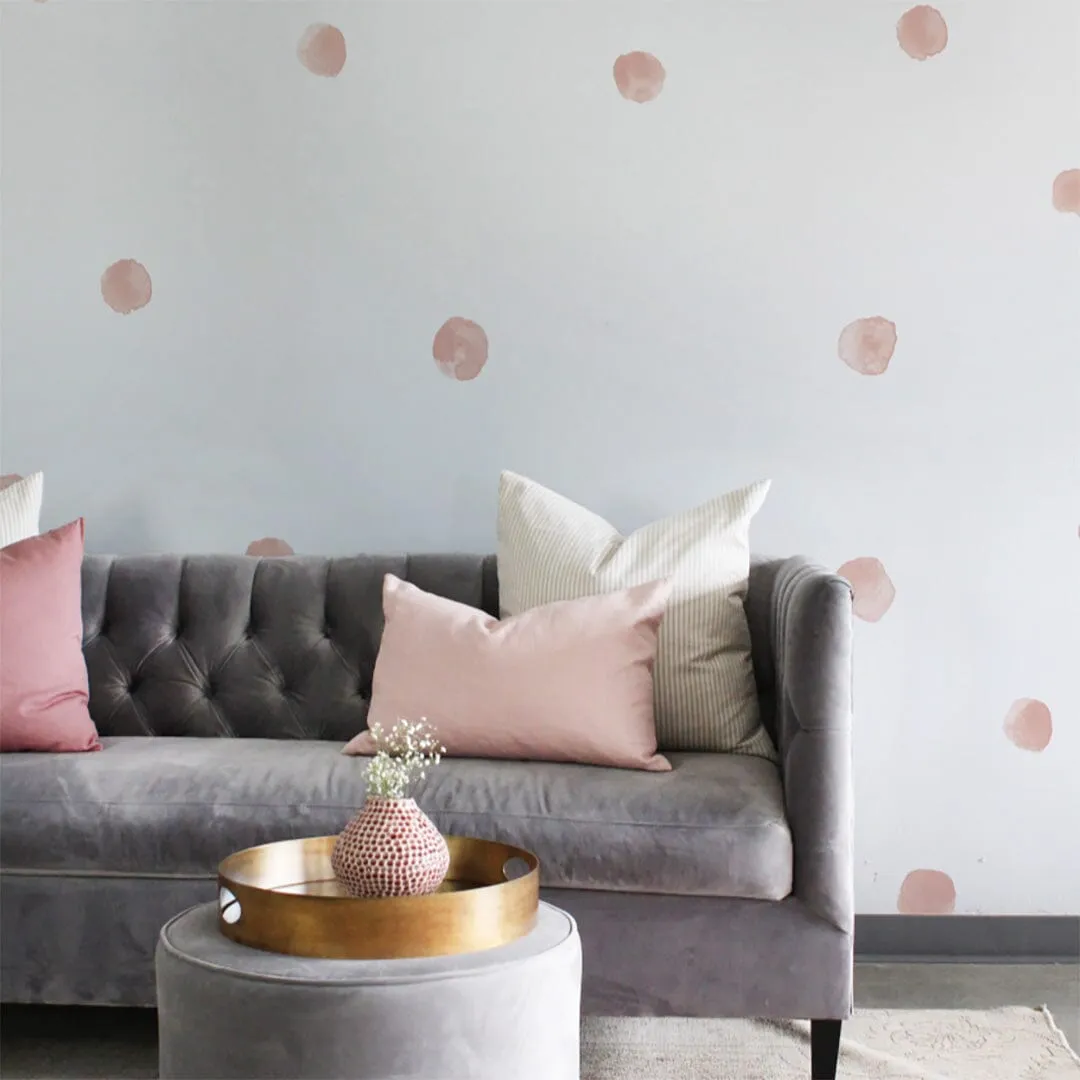 Watercolor Raindrop Wall Decals