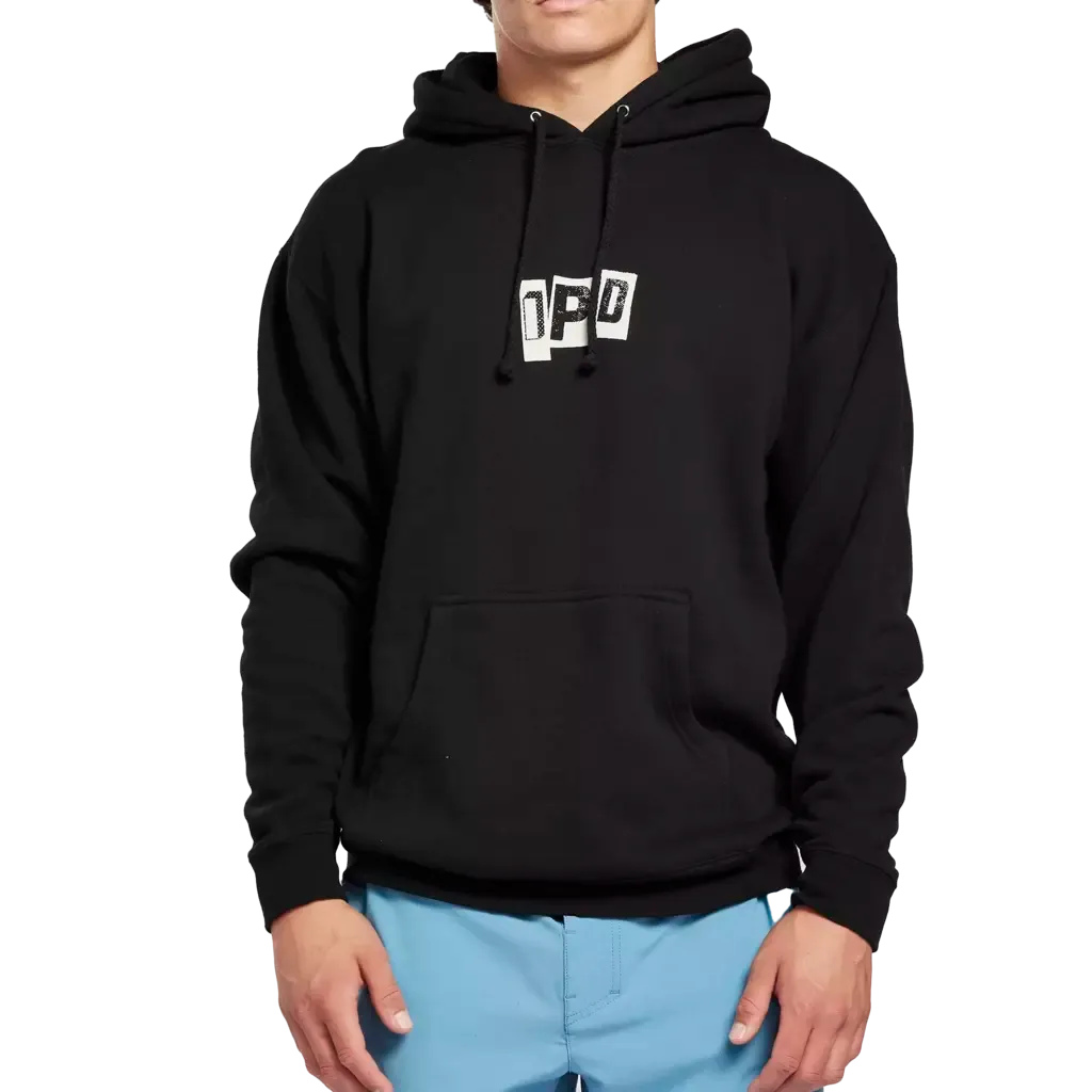 Wedge Pullover Fleece Hoodie