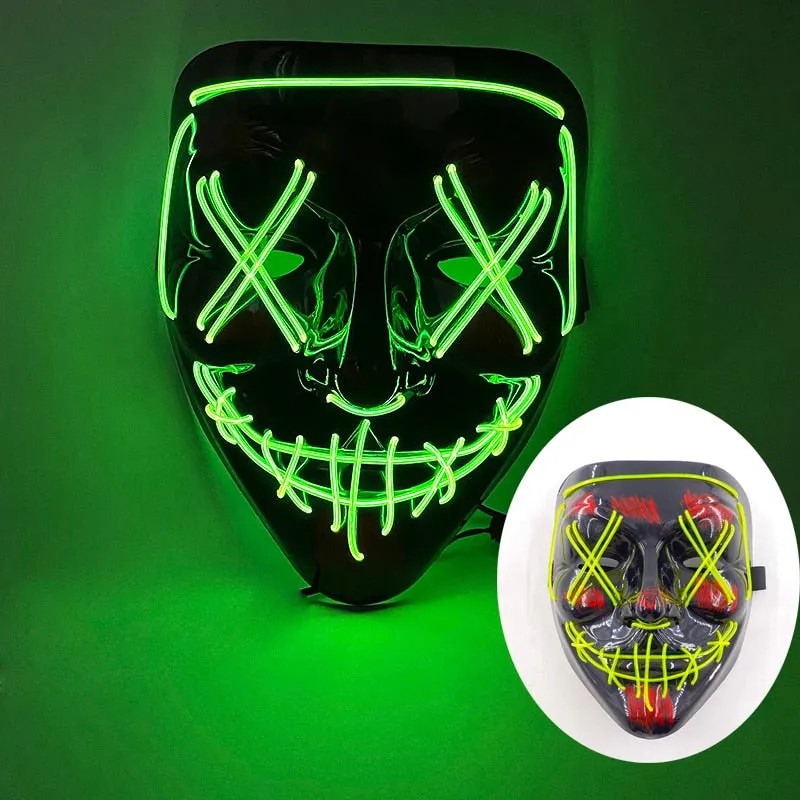 Wireless Halloween Party Mask