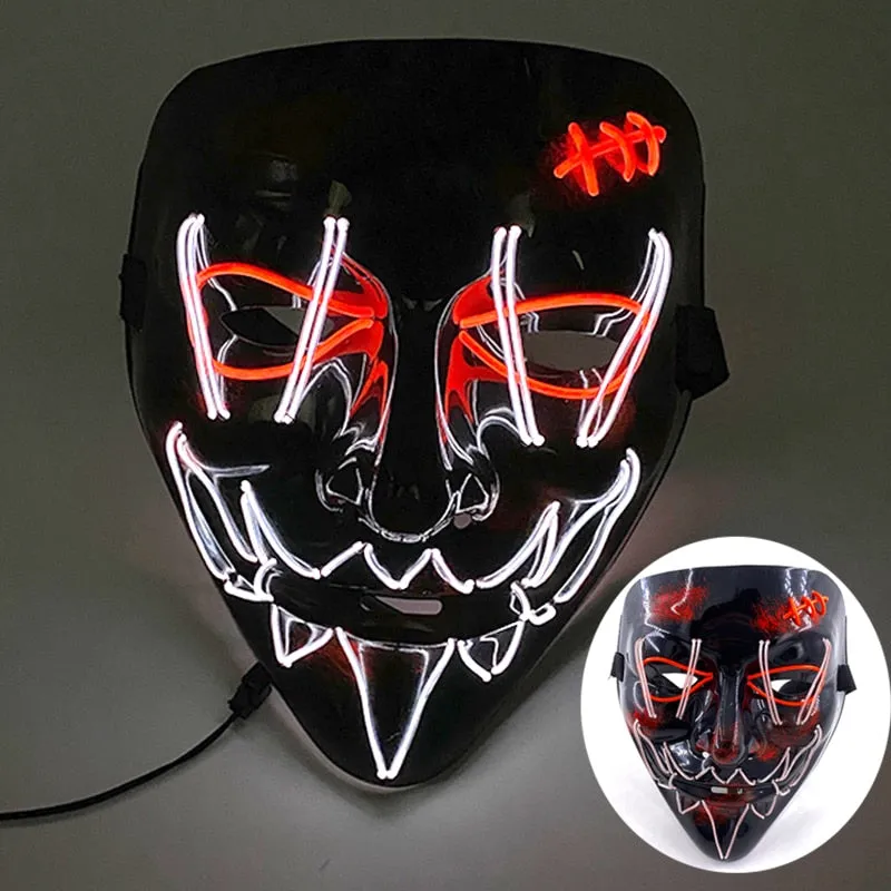 Wireless Halloween Party Mask