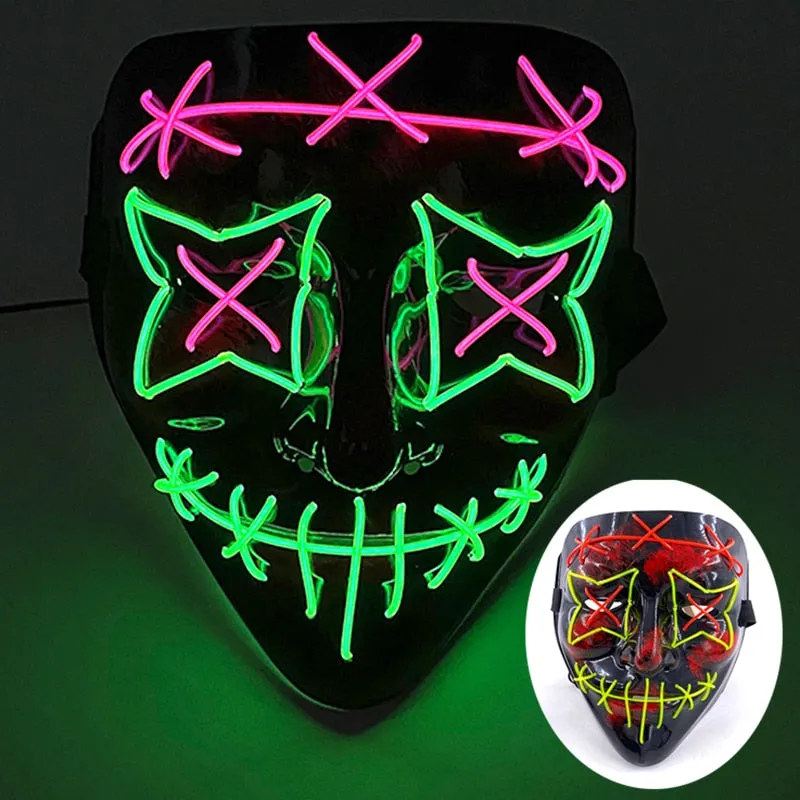 Wireless Halloween Party Mask