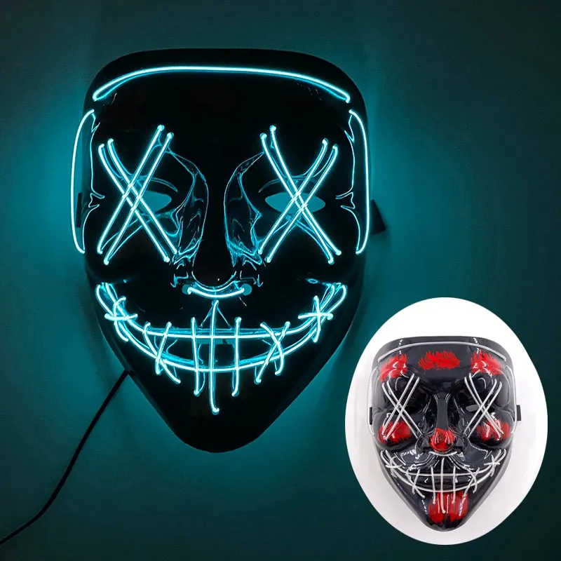 Wireless Halloween Party Mask