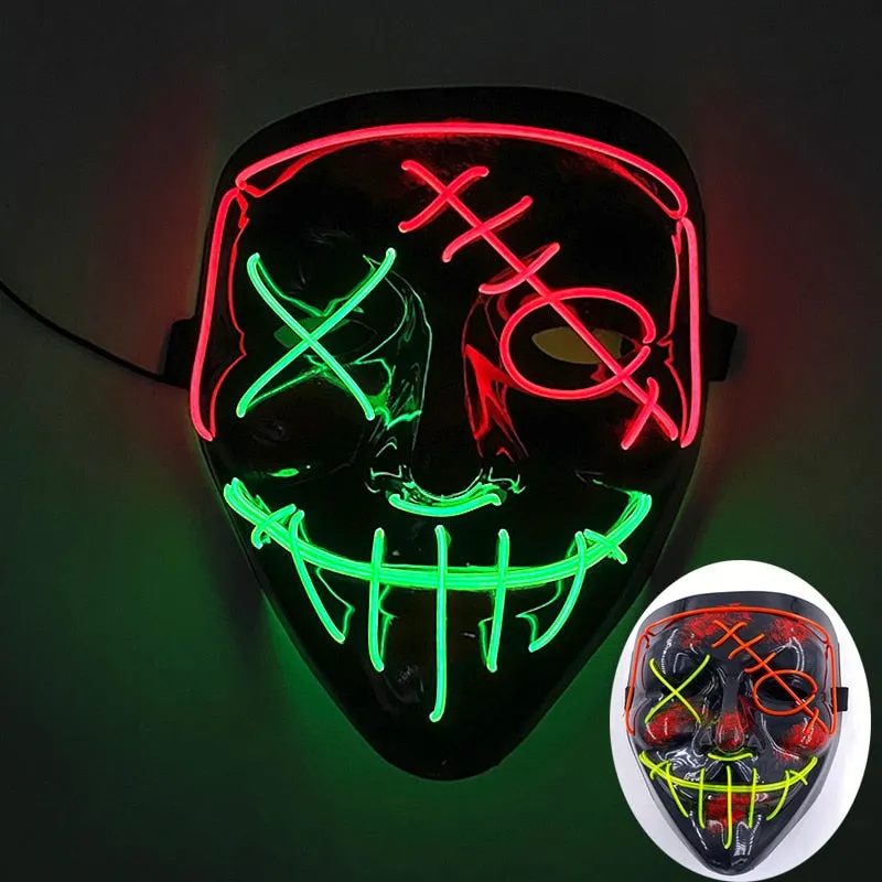 Wireless Halloween Party Mask