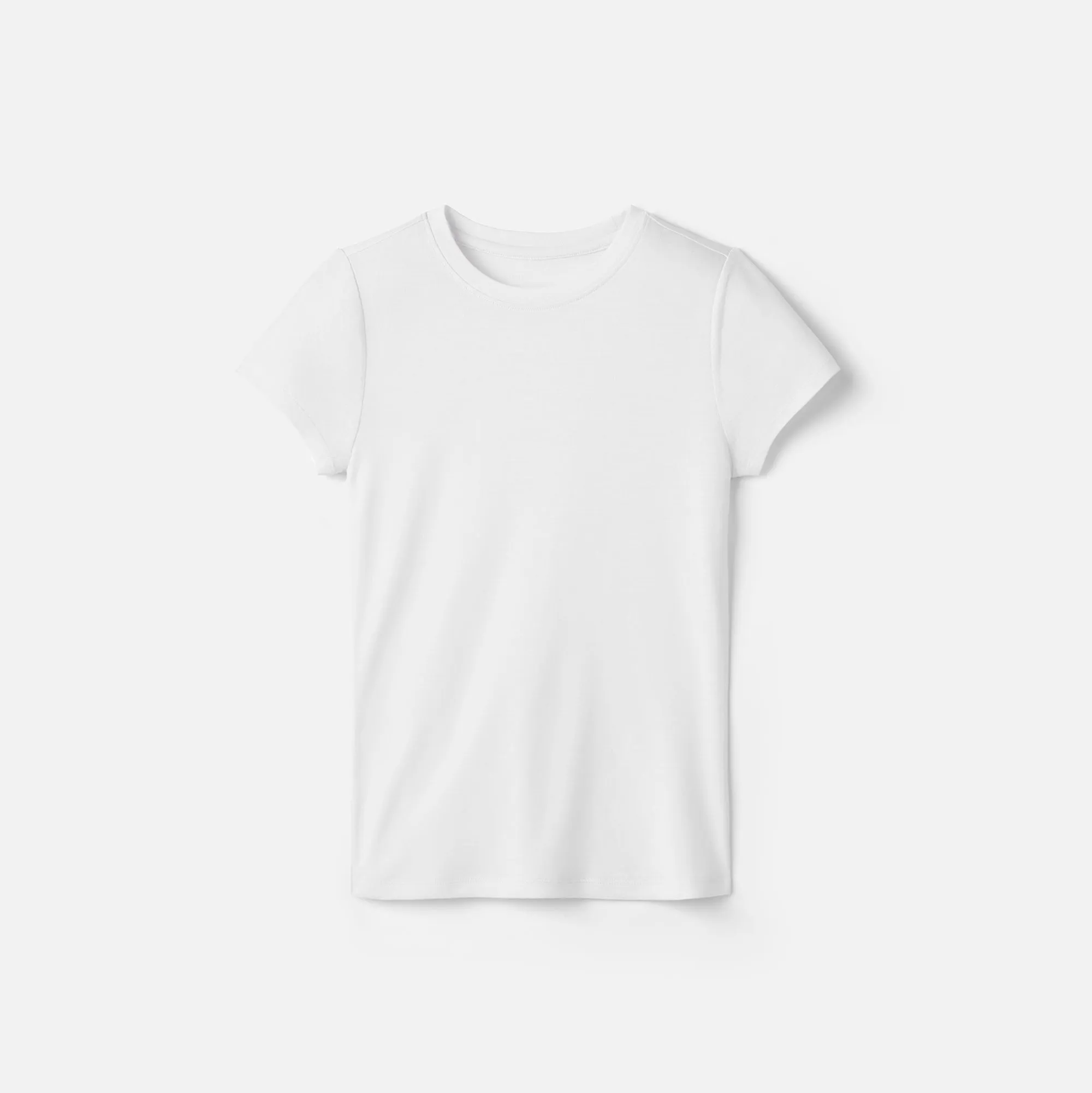 Women's Slim Merino Crew Neck T-Shirt