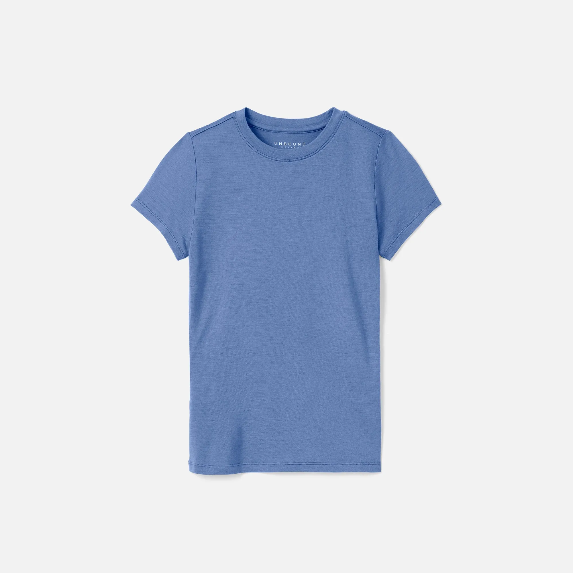 Women's Slim Merino Crew Neck T-Shirt