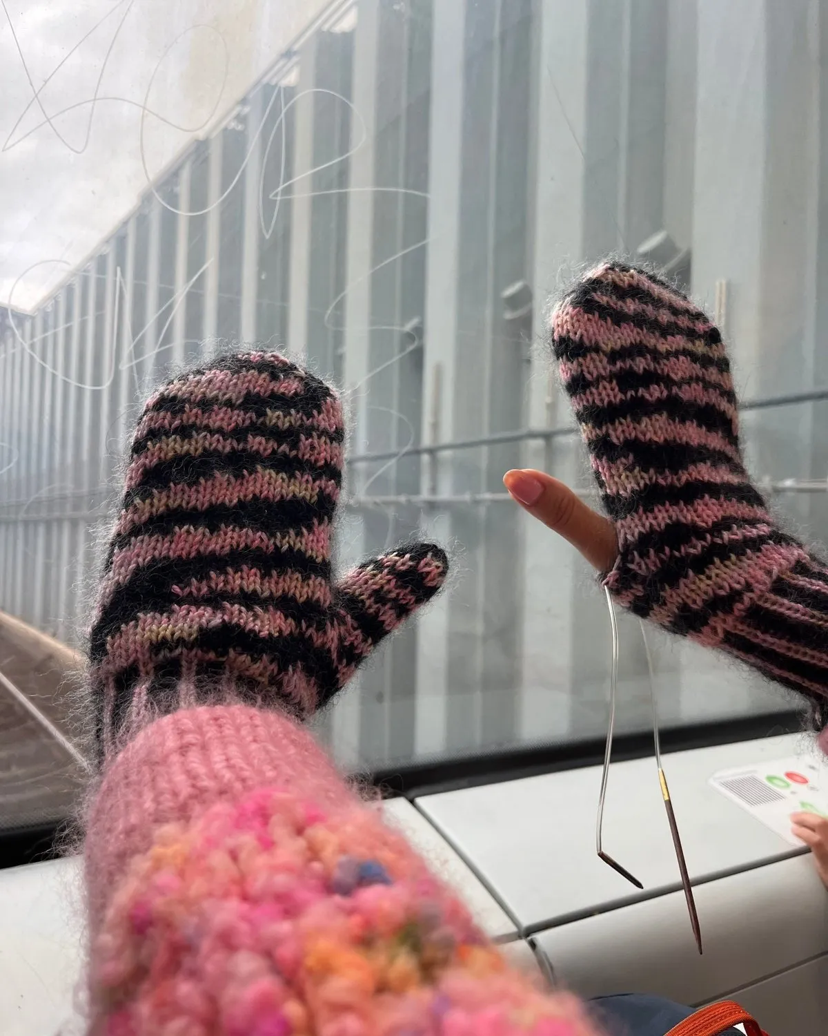 Zebra Mittens Dansk